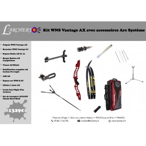 Pack WNS Vantage AX avec accessoires Arc Système