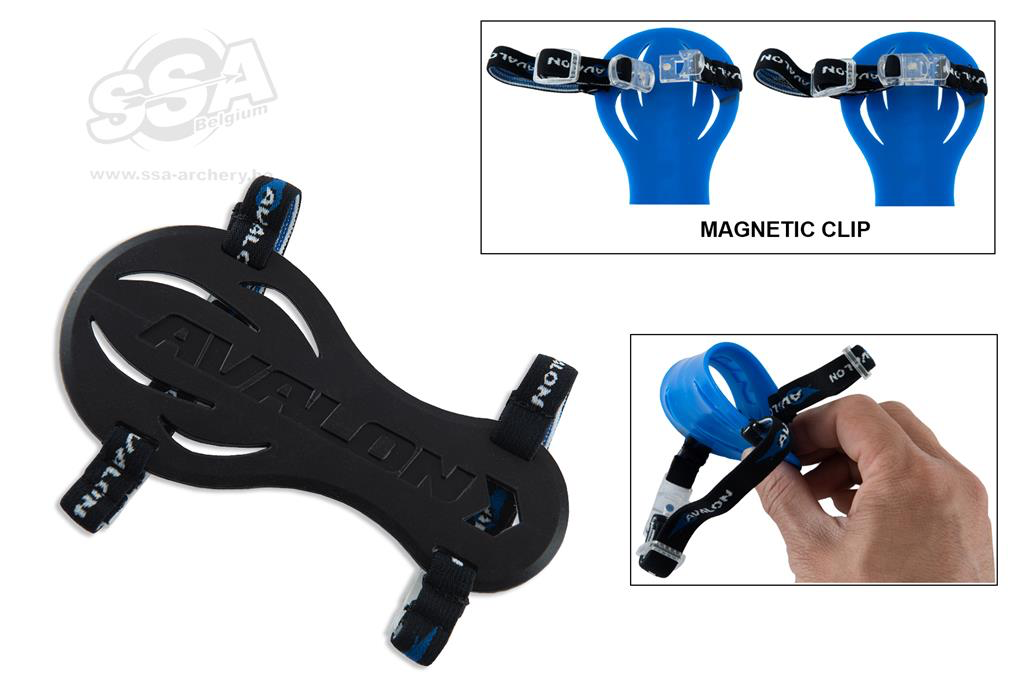 Avalon protege bras Tec One clip magnetique (Bleu)