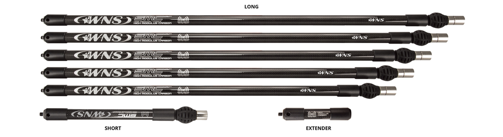 WNS SMC Latéral (10", Noir Brillant)