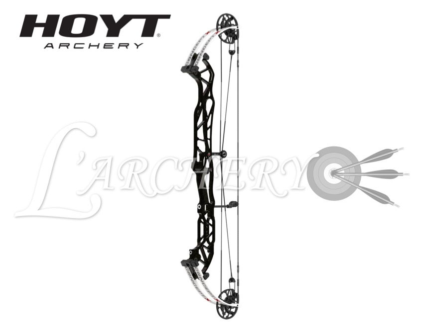 Hoyt Concept X (30#-40#, Red Flare, Black Standard, 40")