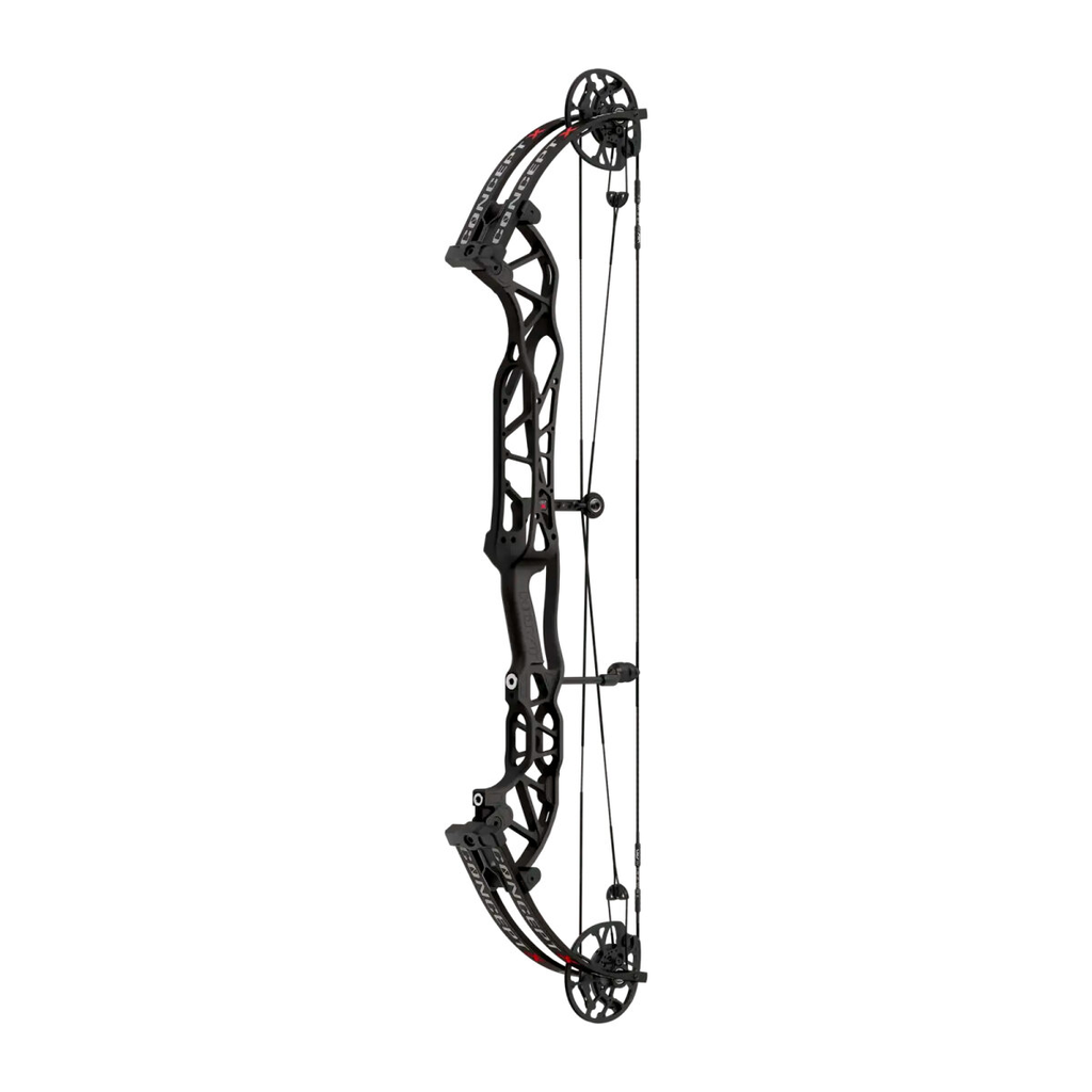 Hoyt Concept X (30#-40#, Red Flare, Black Standard, 40")