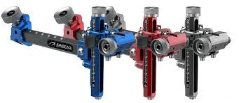 Shibuya CPX III 400 Viseur (Droitier, poulie 6 pouces, Bleu)