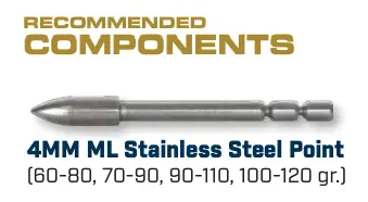 Easton ML 4mm Pointe